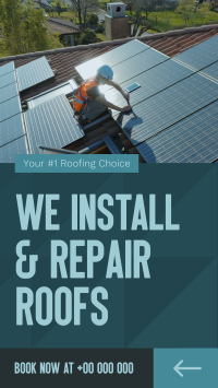 TopTier Roofing Solutions Instagram Story Design