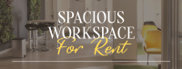 Spacious Space Rental Facebook Cover Image Preview