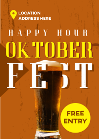 Oktober Free Flyer Design