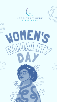 Afro Women Equality Facebook Story Design