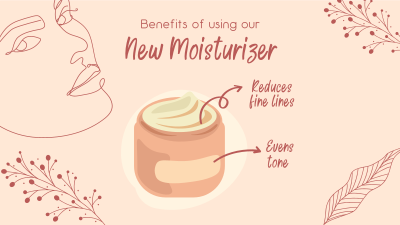 New Moisturizer Benefits Facebook event cover Image Preview