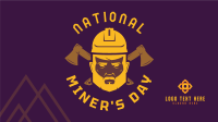 National Miner's Day Facebook Event Cover Image Preview