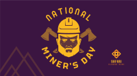 National Miner's Day Facebook event cover Image Preview