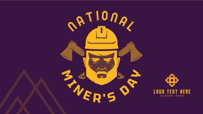 National Miner's Day Facebook event cover Image Preview