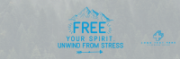 Free Your Spirit Twitter Header Design