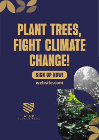 Tree Planting Event Poster Design