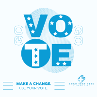 Vote for Change Instagram post Image Preview
