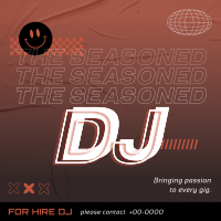 Seasoned DJ for Events Instagram post Image Preview