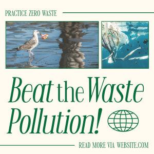 Beat the Pollution Instagram post Image Preview