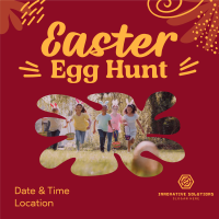 Fun Easter Egg Hunt Instagram post Image Preview