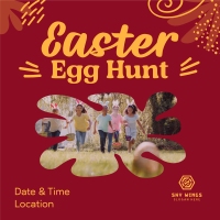 Fun Easter Egg Hunt Instagram post Image Preview