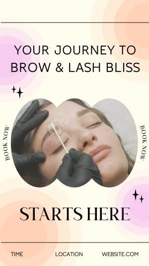 Lash Bliss Journey Instagram story Image Preview