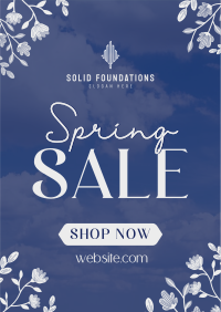 Spring Sale Flowers Poster Image Preview