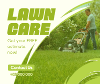 Lawn Maintenance Services Facebook Post Design