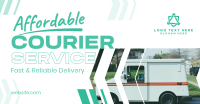 Courier Shipping Service Facebook ad Image Preview