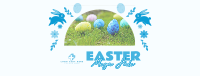 Cute Easter Bunny Facebook Cover Design