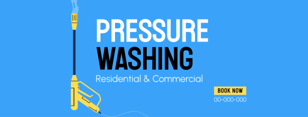 Power Washing Cleaning Facebook Cover Design Image Preview