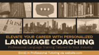 Modern Private Language Tutor Animation Preview