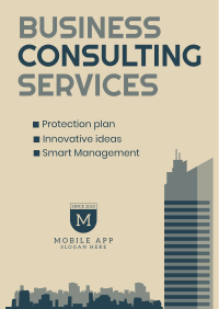 Consulting Agency Poster Image Preview
