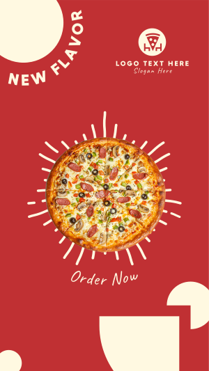 Delicious Pizza Promotion Instagram story