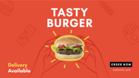 Burger Home Delivery Facebook event cover Image Preview