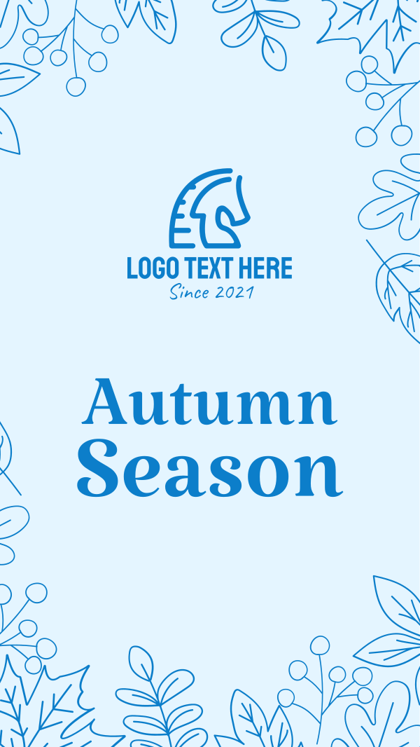 Autumn Season Facebook Story Design