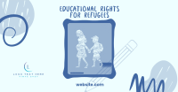 Refugees Education Rights Facebook Ad Design