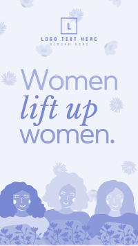 Women Lift Women Instagram Story Design