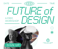 Modern Design Workshop Facebook Post Preview