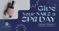 Nail Spa Day Facebook ad Image Preview