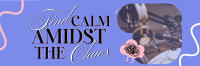 Find Calm Podcast Twitter Header Image Preview