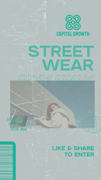 Streetwear Giveaway TikTok video Image Preview