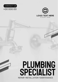 Plumbing Specialist Flyer Design