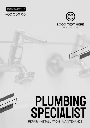 Plumbing Specialist Flyer Image Preview