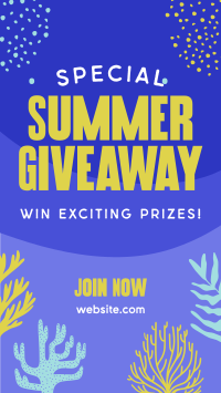 Corals Summer Giveaway TikTok Video Image Preview