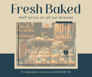 Fresh Baked Bread Facebook post Image Preview