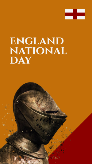 England National Day Instagram story