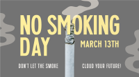 Non Smoking Day Facebook Event Cover Design
