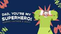 Father's Day Scribble Animation Image Preview