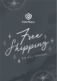 Sleek Shipping Flyer Design