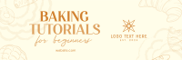 Baking Tutorials Twitter header (cover) Image Preview