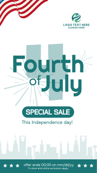 Fourth of July Promo Instagram reel Image Preview