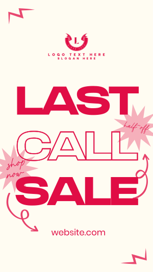 Final Call Discounts Instagram story Image Preview