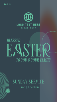 Easter Sunday Service Instagram reel Image Preview