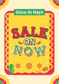 Cinco de Mayo Picado Sale Flyer Image Preview