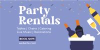 Party Services Twitter post Image Preview