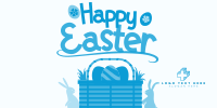 Easter Basket Greeting Twitter post Image Preview