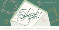 Elegant Thank You Facebook Ad Design