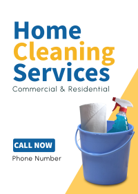 Cleaning Service Poster Design