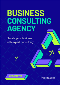 Your Consulting Agency Poster Design
